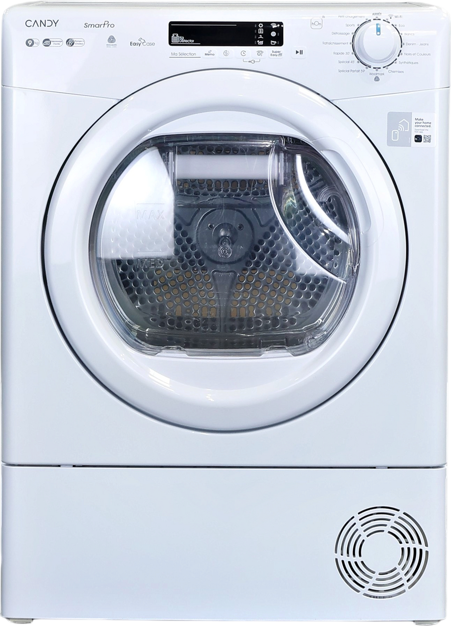 Seche-linge Pompe à Chaleur 9 kg Reconditionné CANDY CSOEH9N2DE-47
