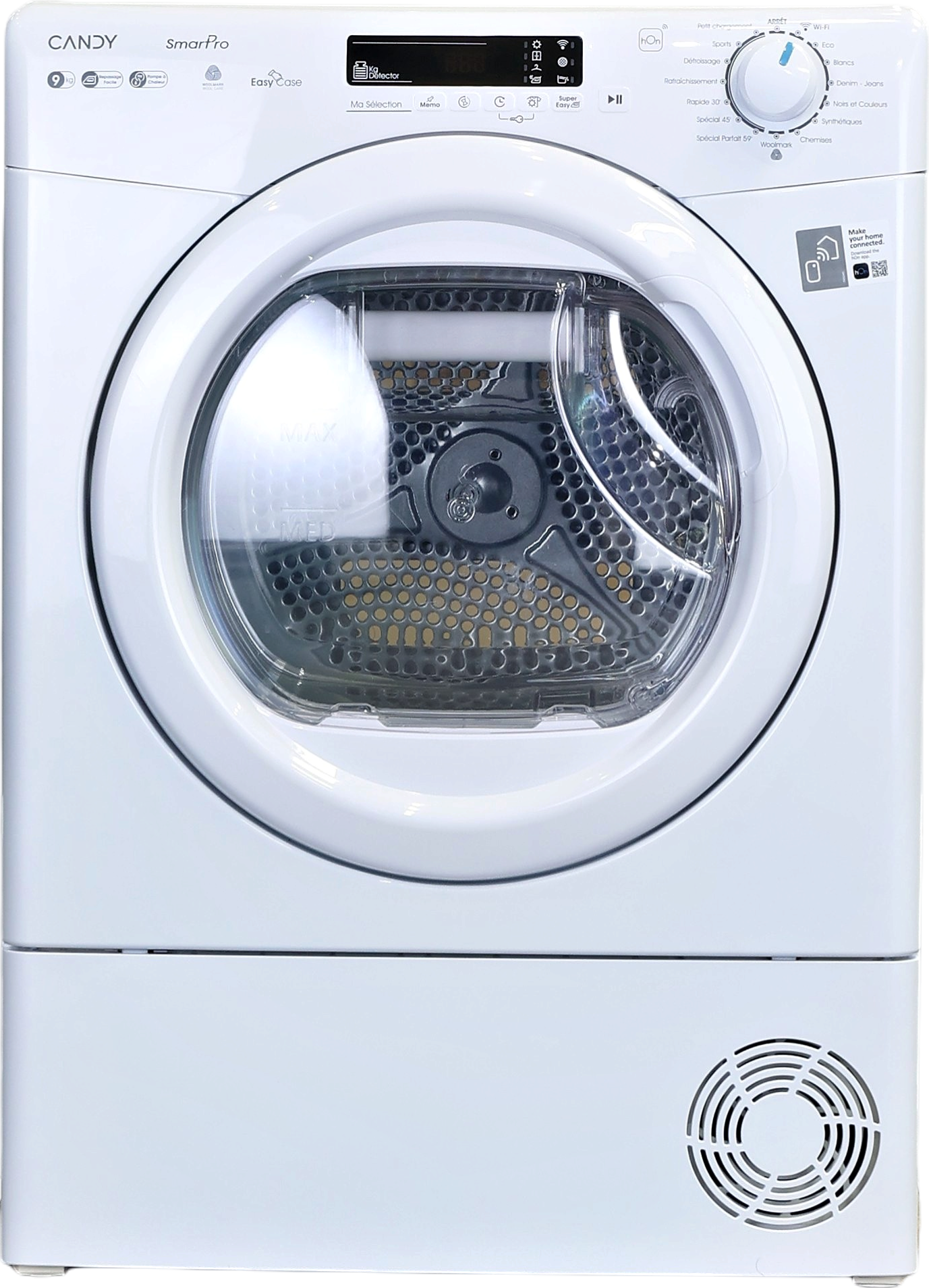Seche-linge Pompe à Chaleur 9 kg Reconditionné CANDY CSOEH9N2DE-47