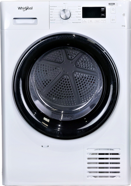 Seche-linge à Condensation 8 kg Reconditionné WHIRLPOOL FFTBCM118XBFR