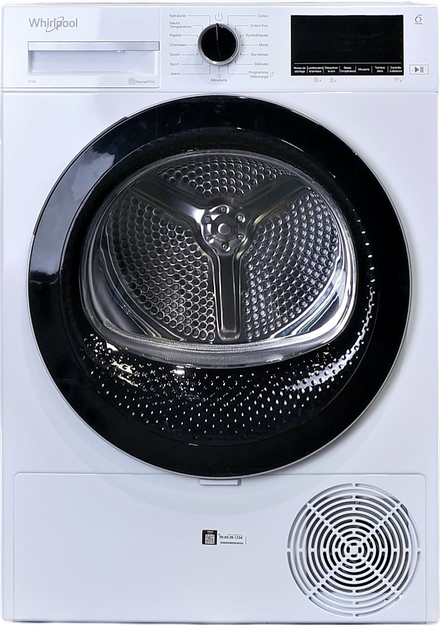 Seche-linge Pompe à Chaleur 9 kg Reconditionné WHIRLPOOL CWD93MWBSFR