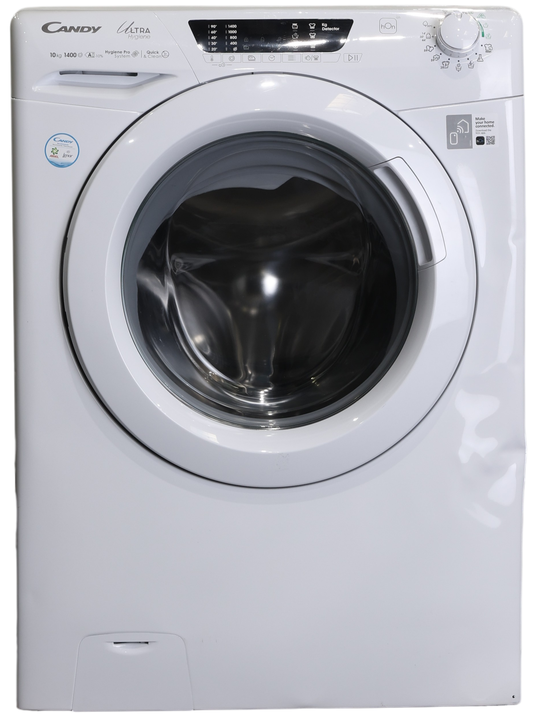Lave-linge Hublot 10 kg Reconditionné CANDY HES14104TWM6/1-S