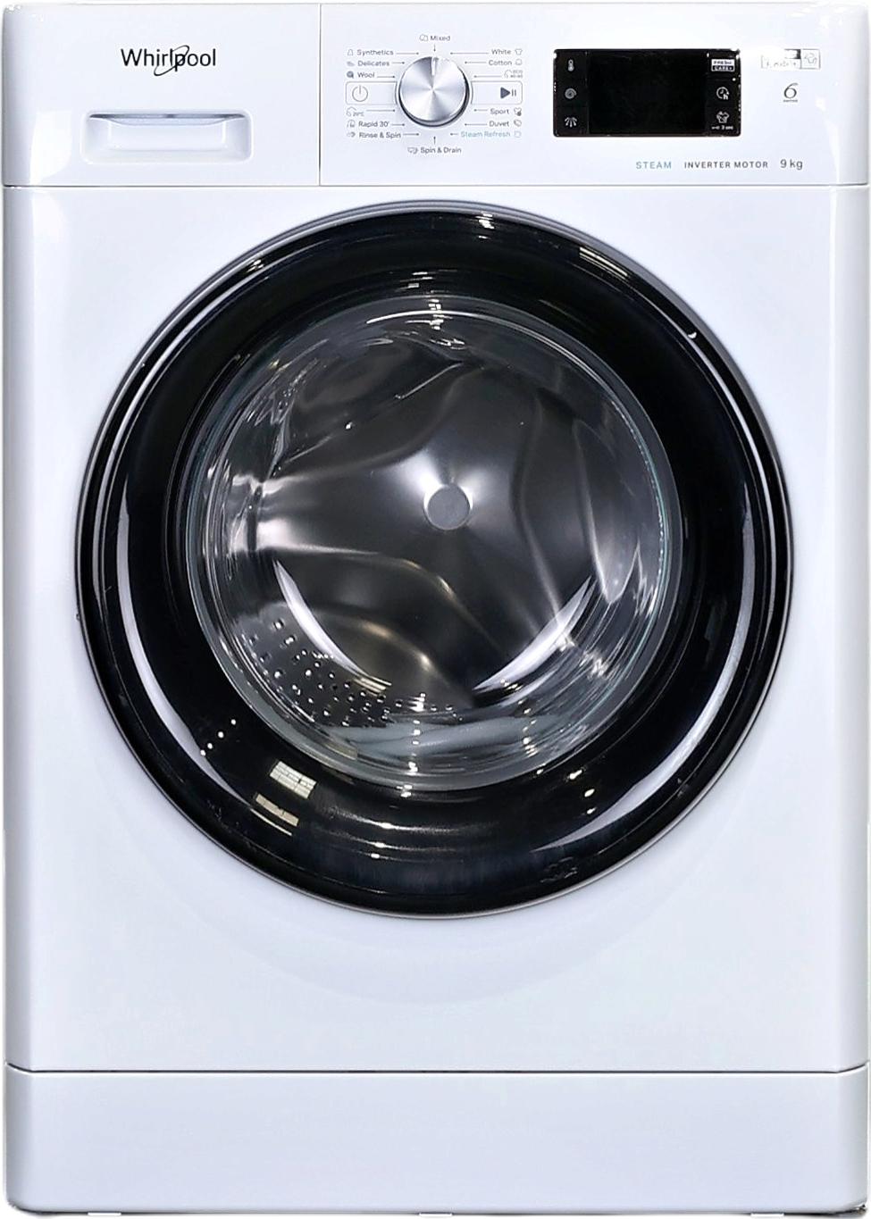 Lave-linge Hublot 9 kg Reconditionné WHIRLPOOL FFB9469BVEE