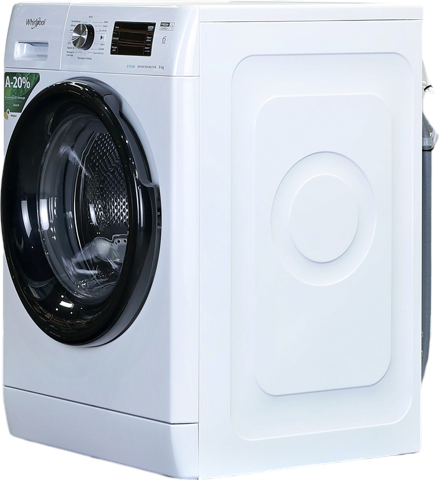 Lave-linge Hublot 8 kg Reconditionné WHIRLPOOL FFB8458BVFR
