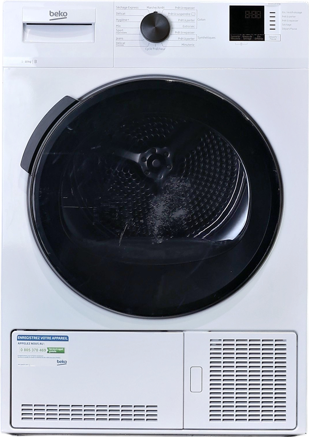 Seche-linge à Condensation 10 kg Reconditionné BEKO DU10112CX0W