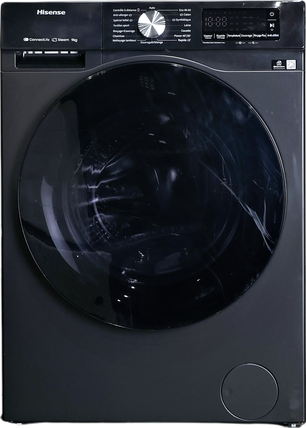 Lave-linge Hublot 9 kg Reconditionné HISENSE WF3S9043BB3