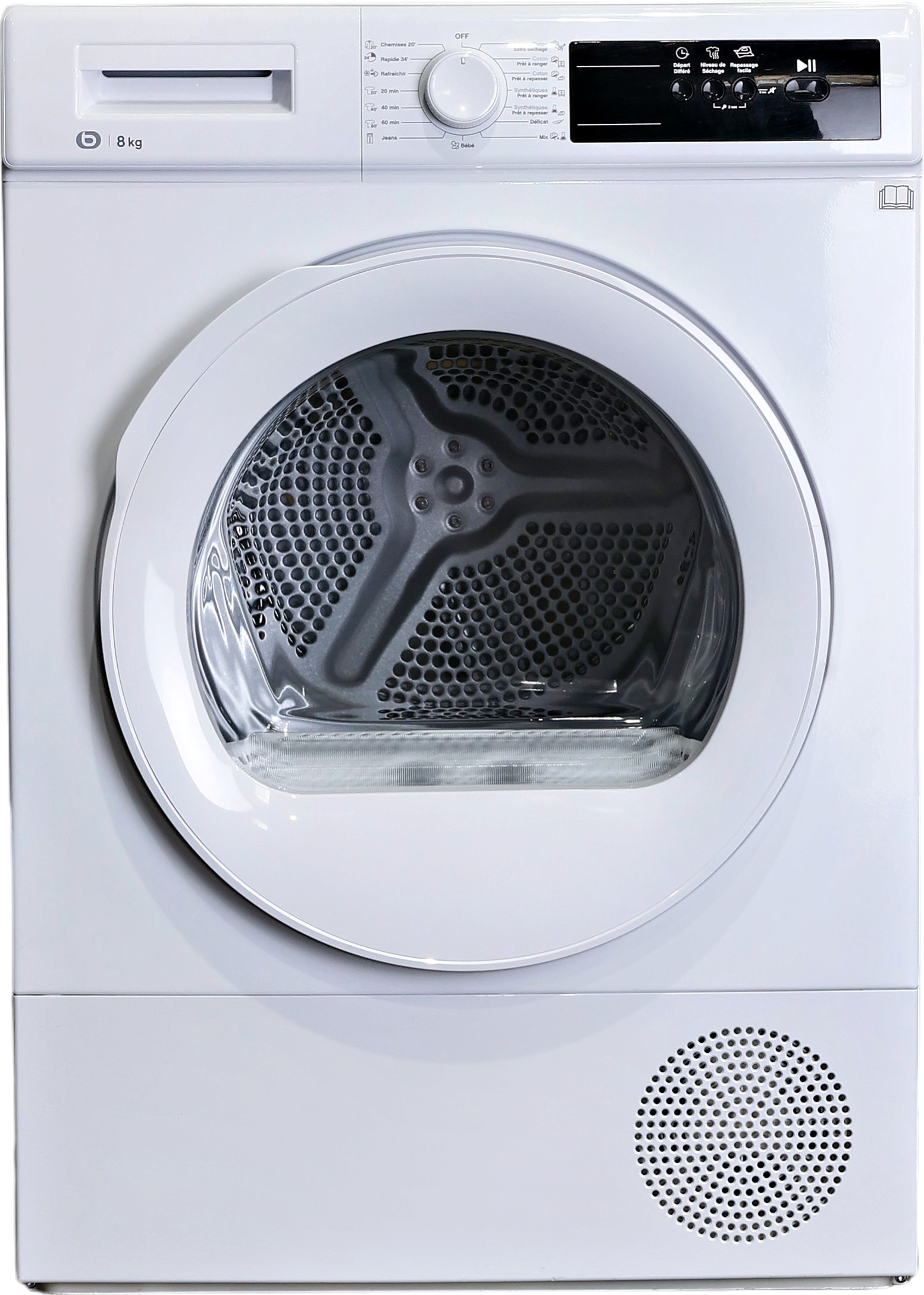 Seche-linge Pompe à Chaleur 8 kg Reconditionné ESSENTIEL B ESLHP8-3b