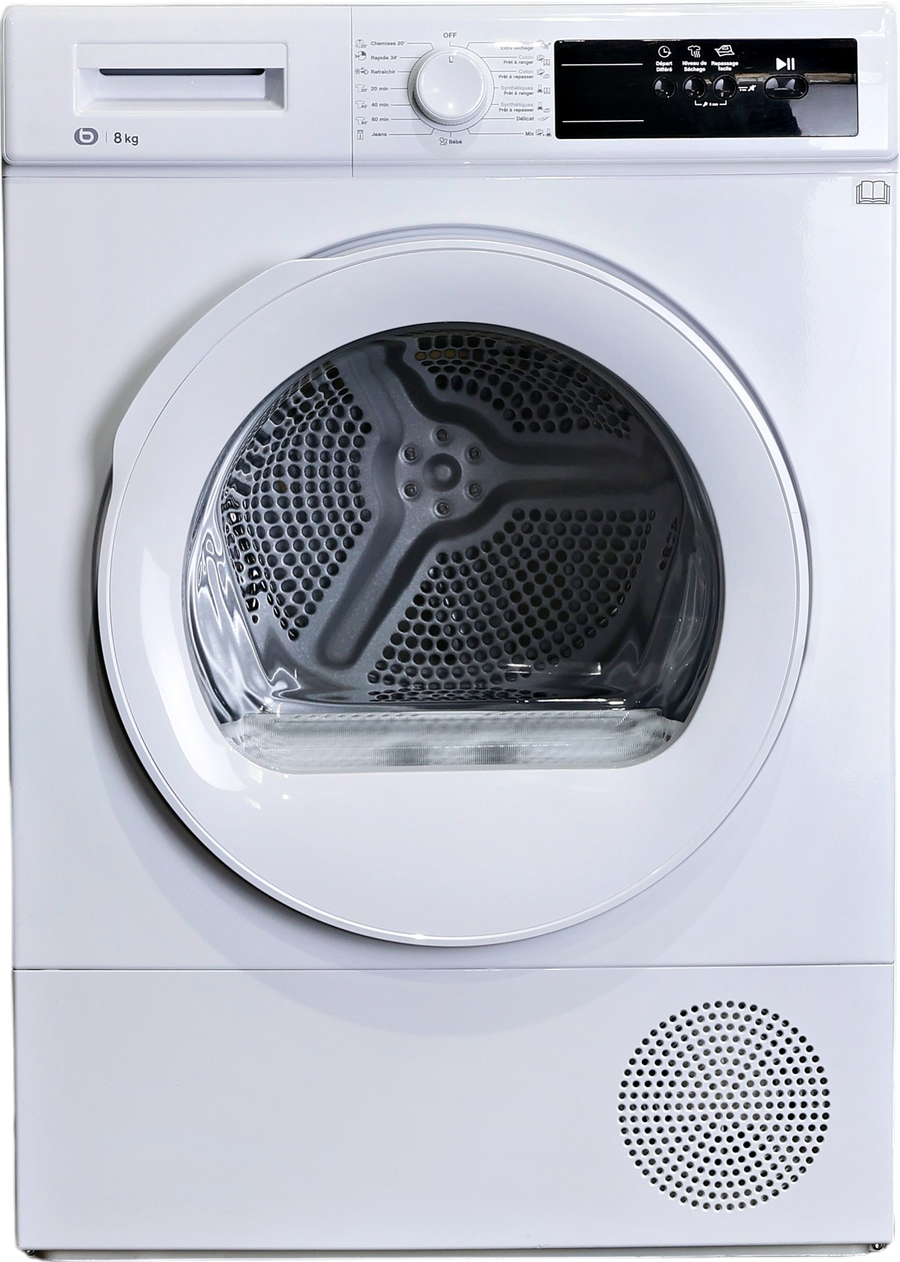 Seche-linge Pompe à Chaleur 8 kg Reconditionné ESSENTIEL B ESLHP8-3b