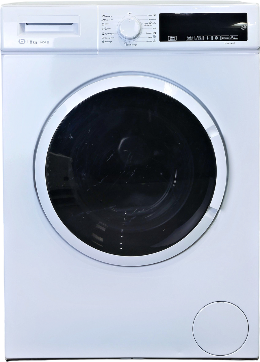 Lave-linge Hublot 8 kg Reconditionné ESSENTIEL B ELF814-3b