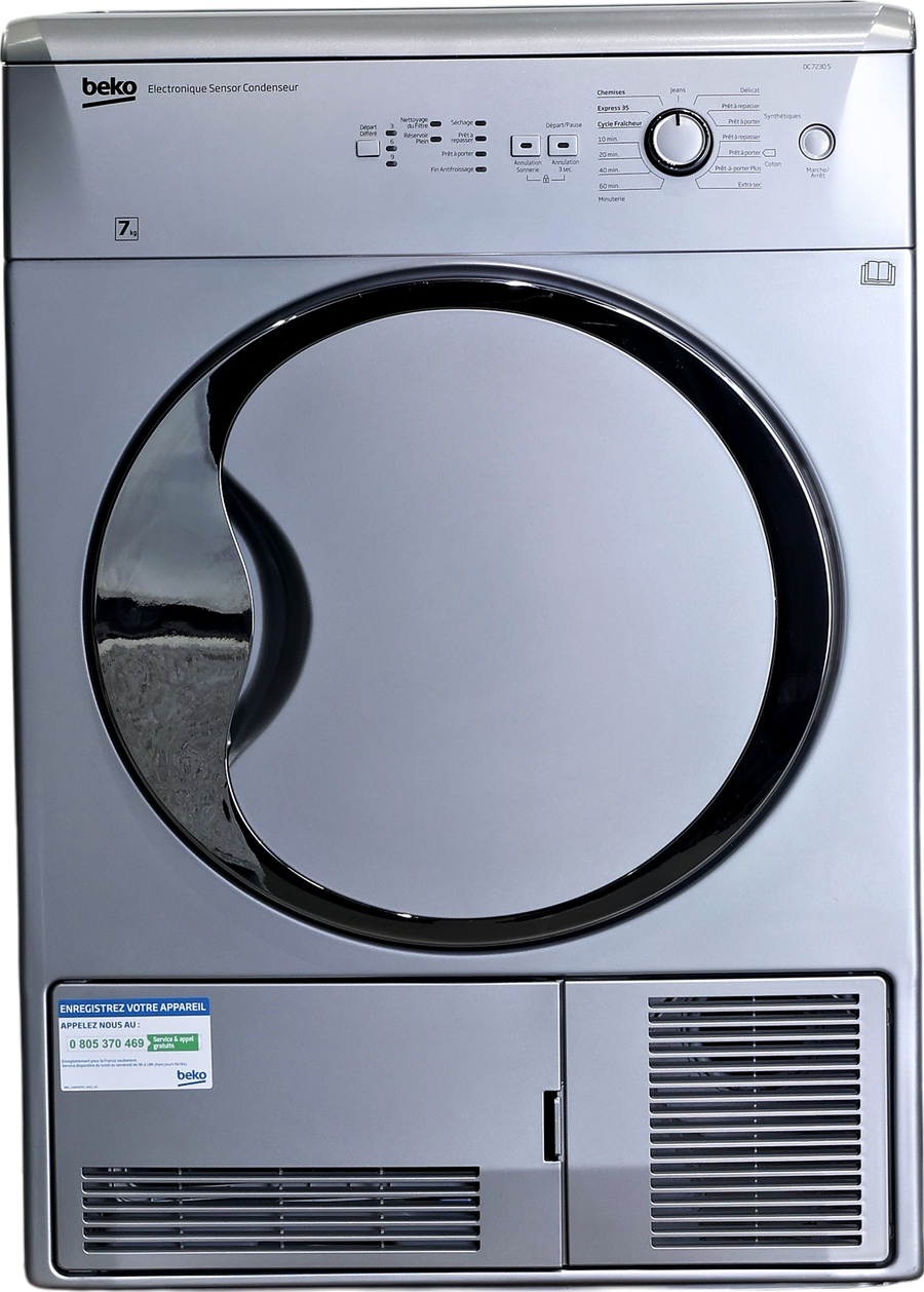 Seche-linge à Condensation 7 kg Reconditionné BEKO DC7230S