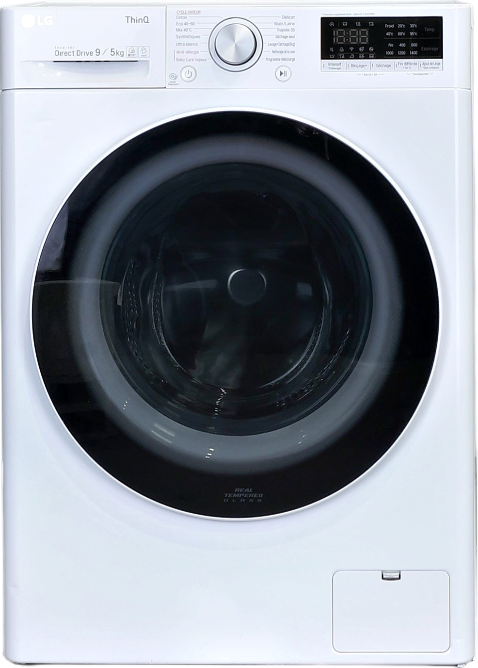 Lave-linge Sechant 9 kg Reconditionné LG F954N40WRS