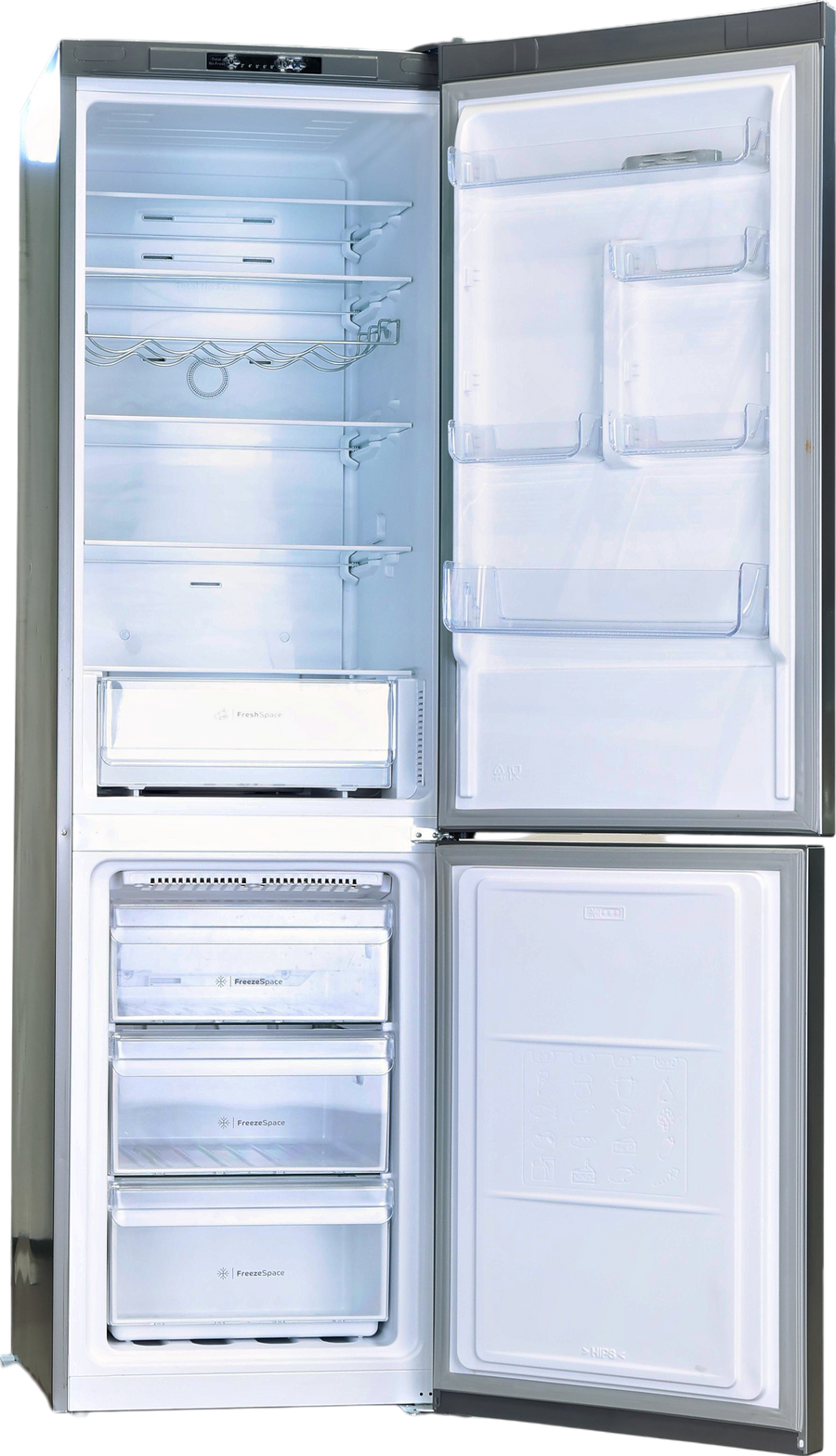Réfrigérateur Avec Congélateur 367 L Reconditionné INDESIT INFC9 TI22X