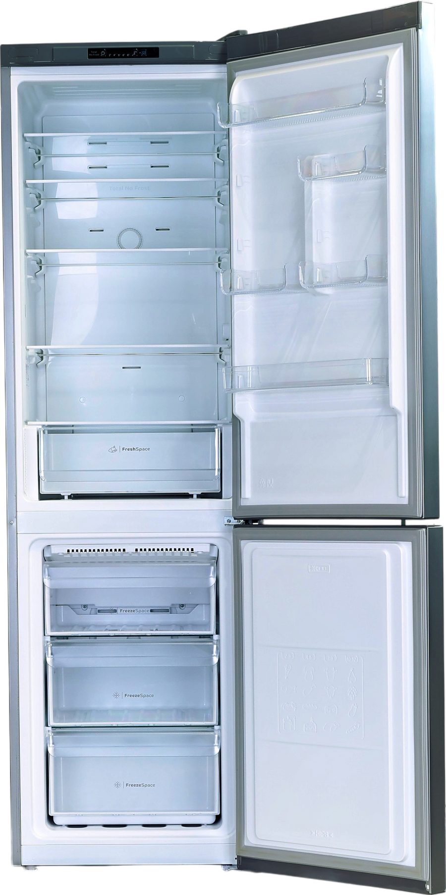Réfrigérateur Avec Congélateur 367 L Reconditionné INDESIT INFC9 TI22X