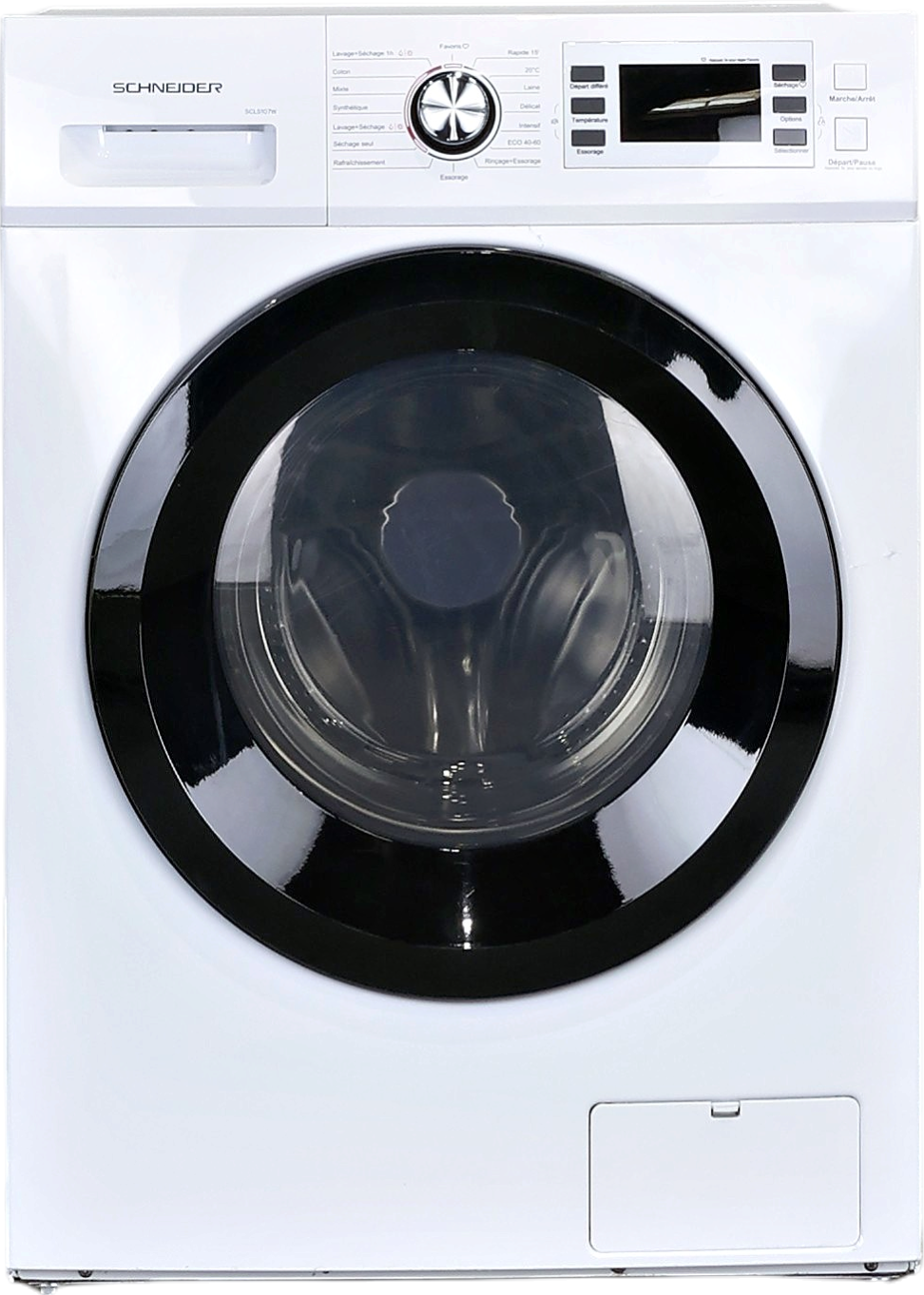 Lave-linge Sechant 10 kg Reconditionné SCHNEIDER SCLS107W
