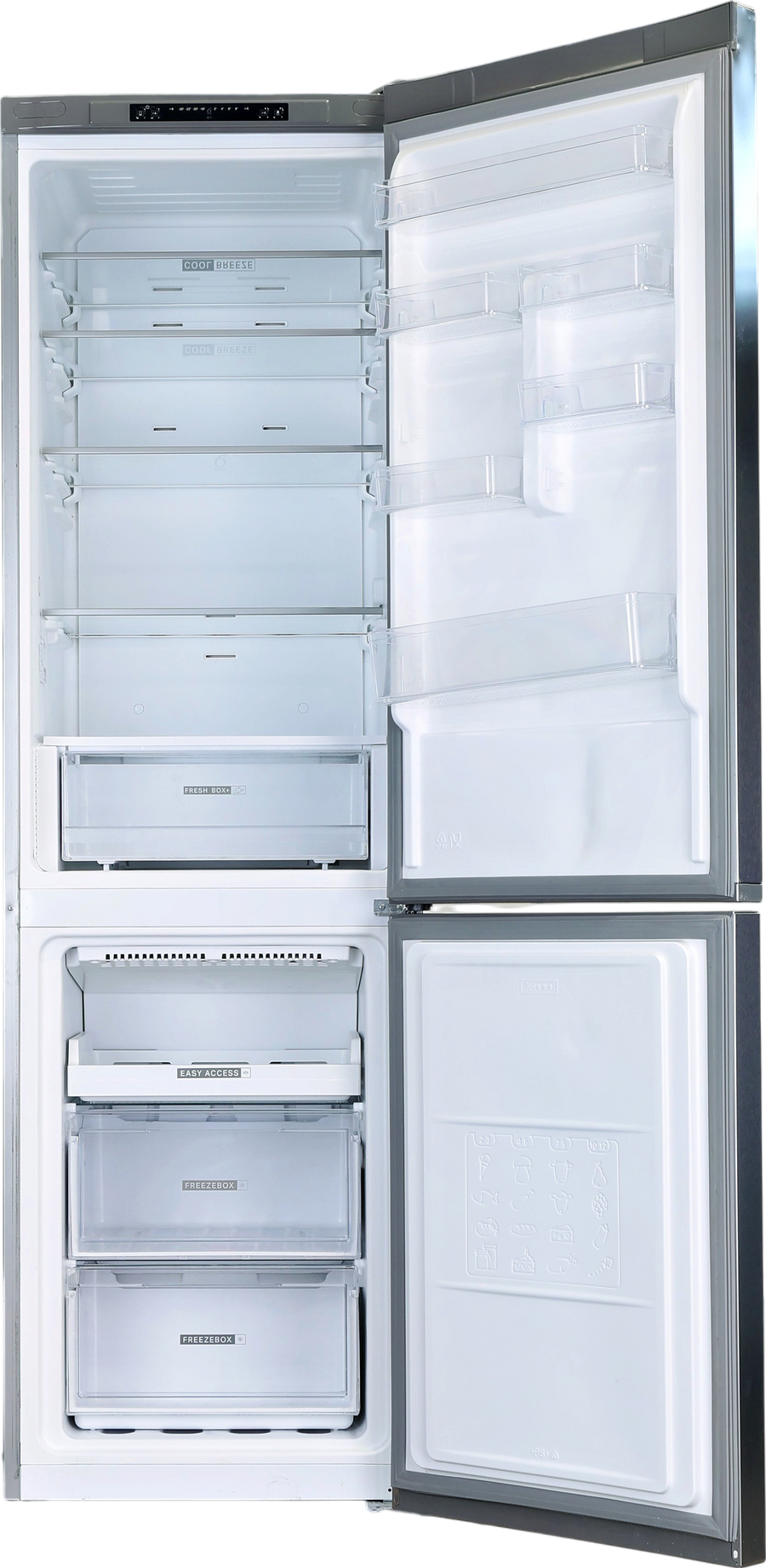 Réfrigérateur Avec Congélateur 367 Litres Reconditionné WHIRLPOOL W7X93AOX1