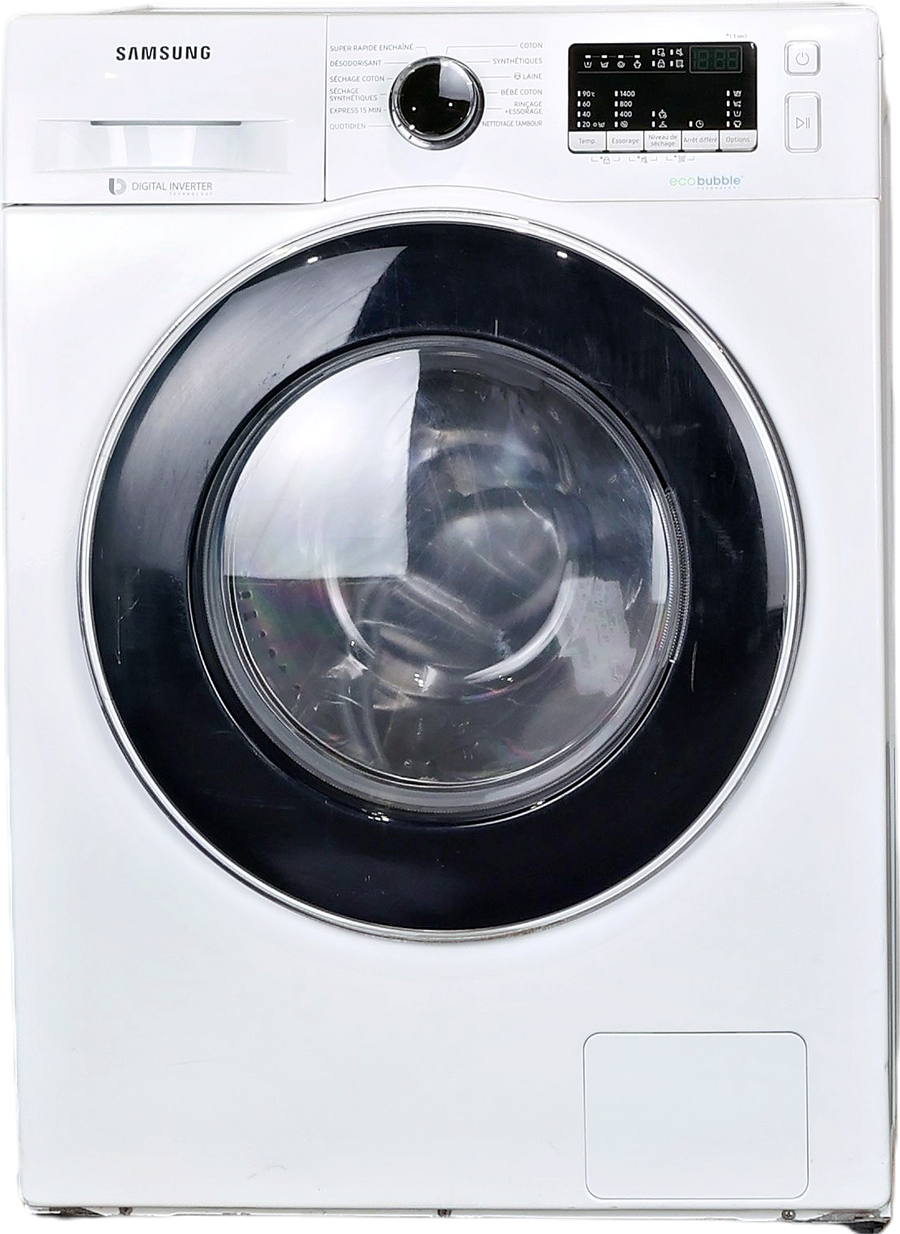 Lave-linge Sechant 8 kg Reconditionné SAMSUNG WD80M4B53JW