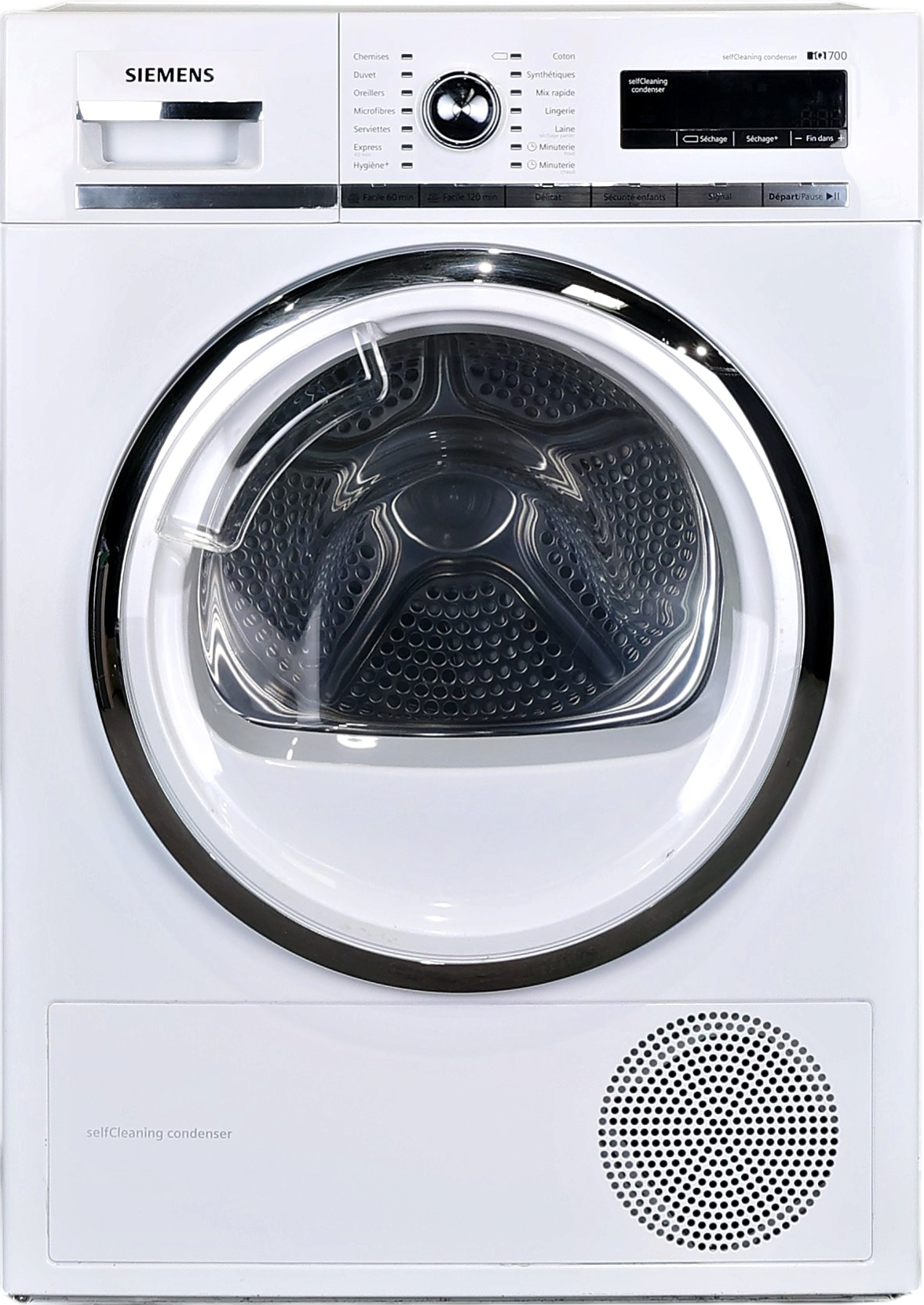 Seche-linge Pompe à Chaleur 9 kg Reconditionné SIEMENS WT47W590FF