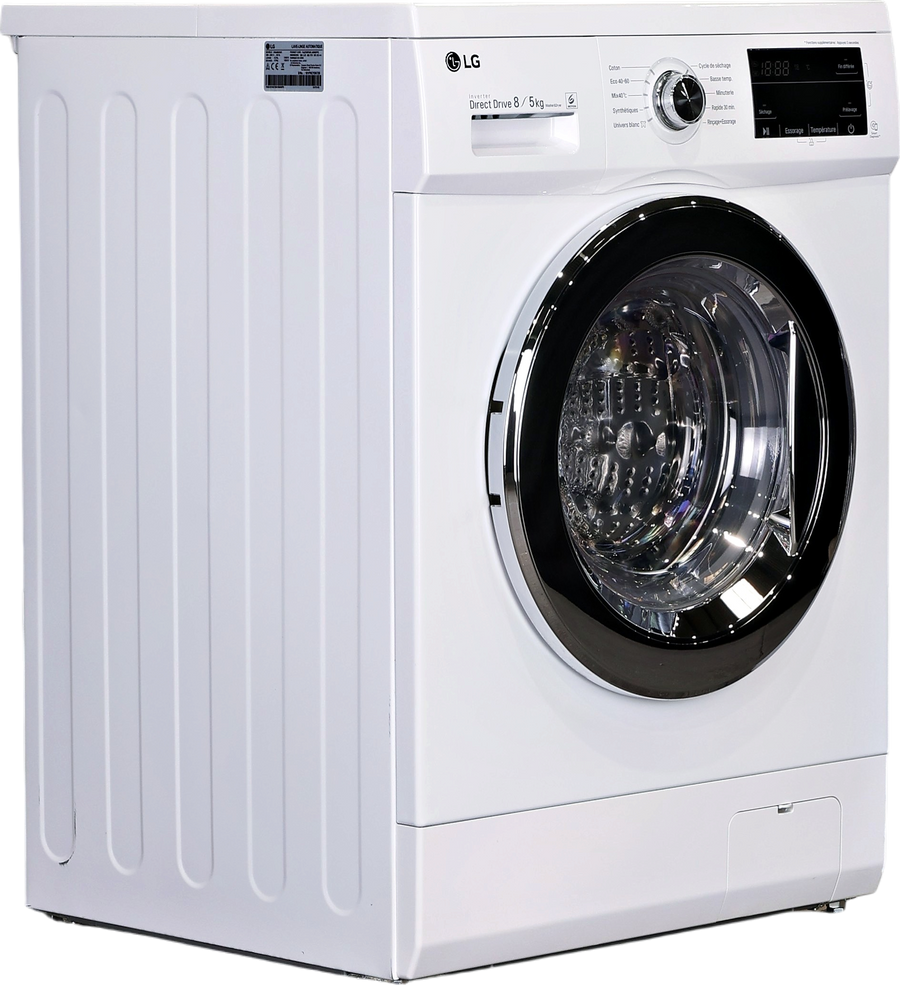 Lave-linge Sechant 8 kg Reconditionné LG F854M22WR