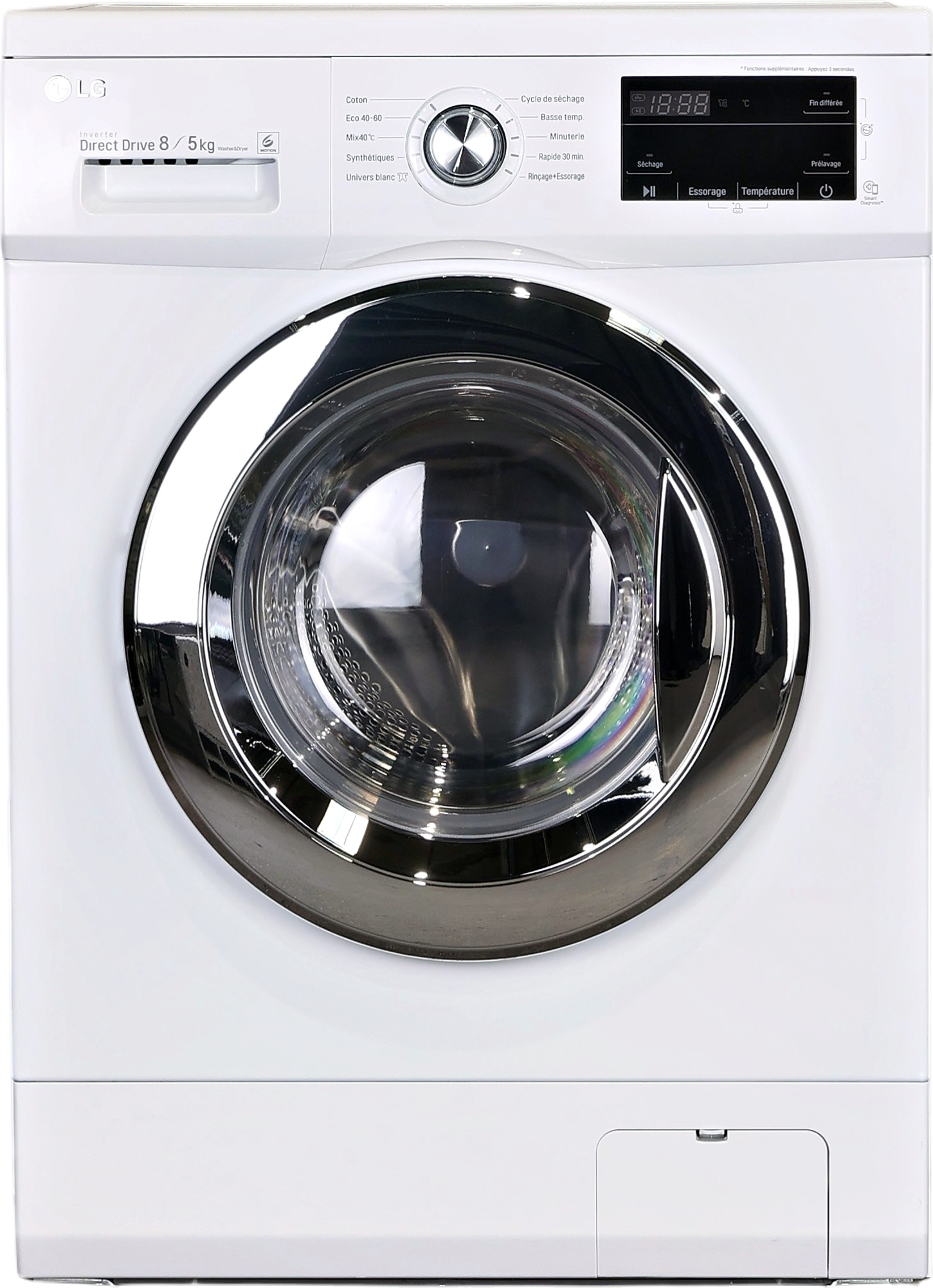 Lave-linge Sechant 8 kg Reconditionné LG F854M22WR