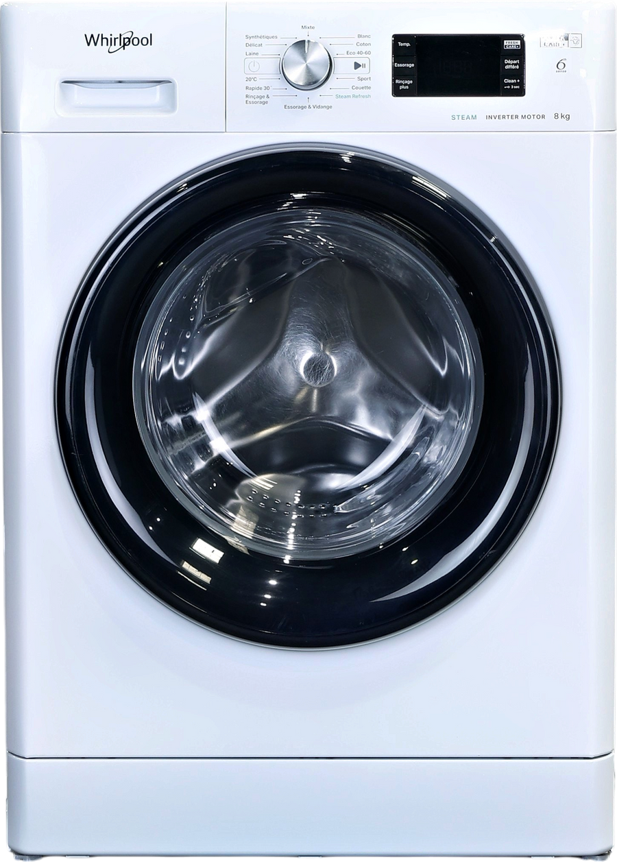 Lave-linge Hublot 8 kg Reconditionné WHIRLPOOL FFB8638BVFR