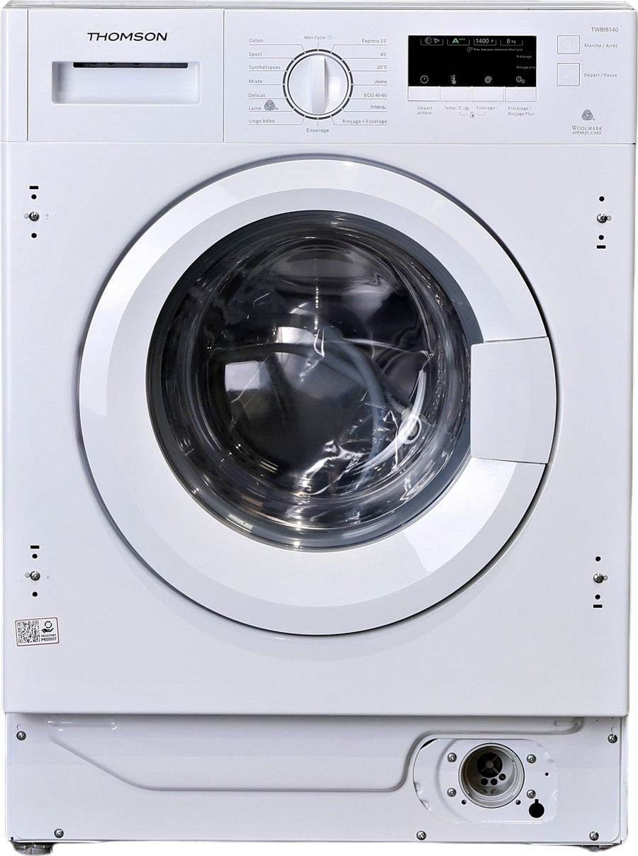 Lave-linge Hublot 8 kg Reconditionné THOMSON TWBI8140
