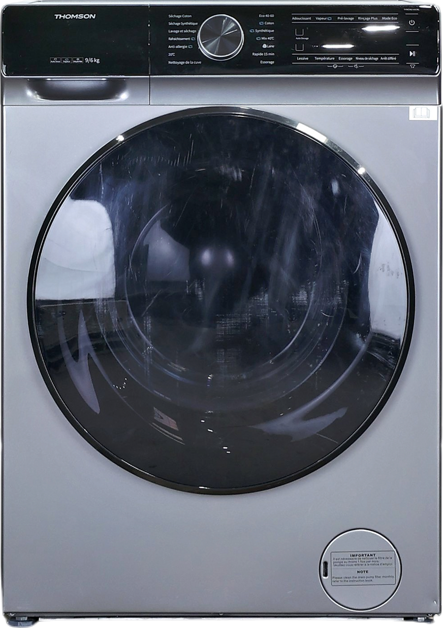 Lave-linge Sechant 9 kg Reconditionné THOMSON THWD9614ADBL