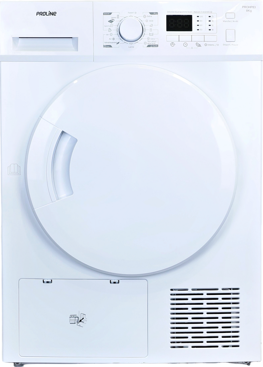 Seche-linge Pompe à Chaleur 8 kg Reconditionné PROLINE PROHP83
