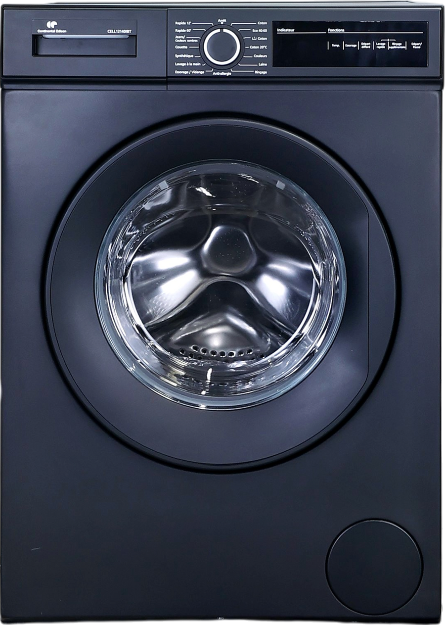 Lave-linge Hublot 12 kg Reconditionné CONTINENTAL-EDISON CELL12140IBT