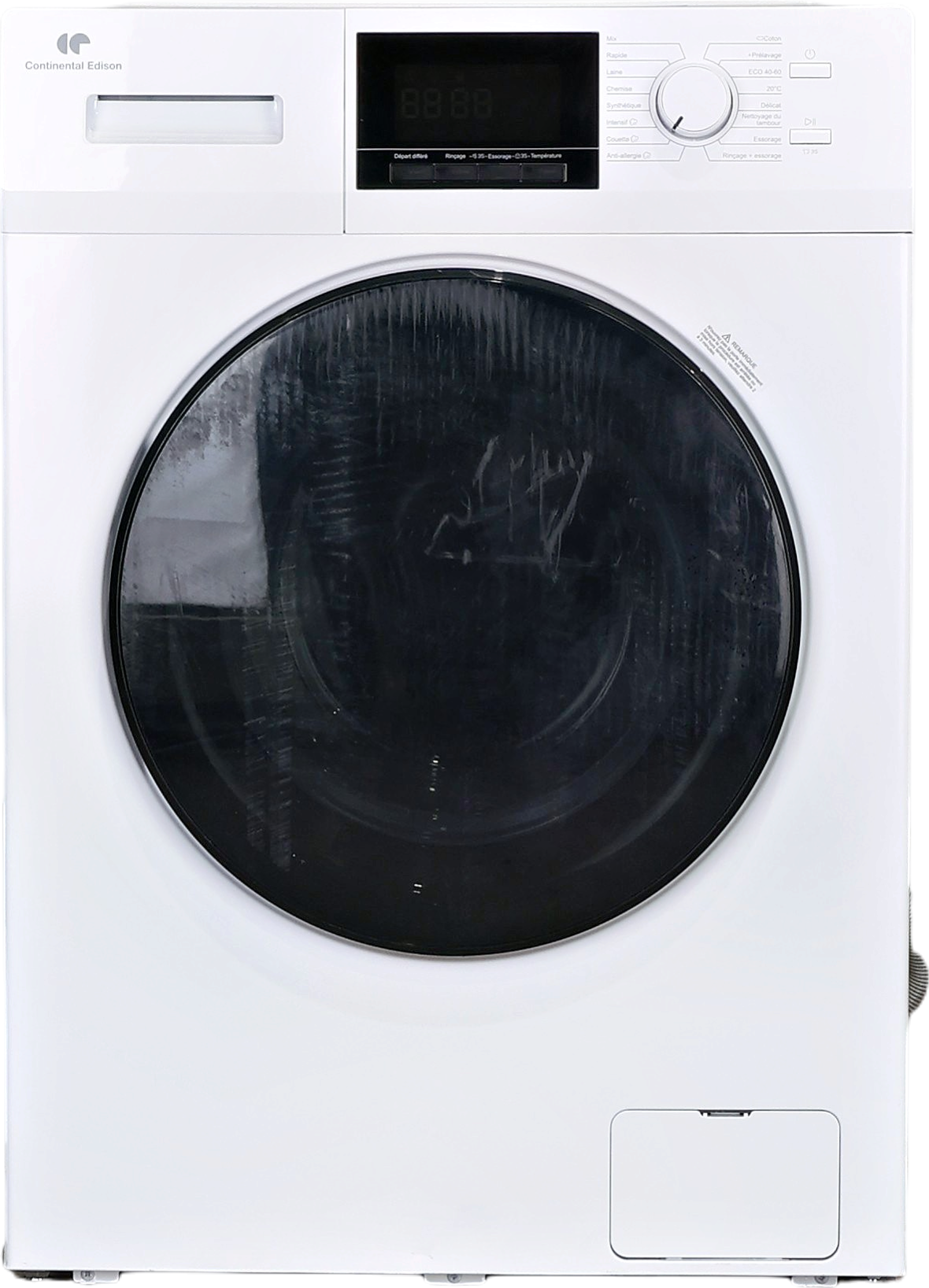 Lave-linge Hublot 10 kg Reconditionné CONTINENTAL-EDISON CELL10140W3