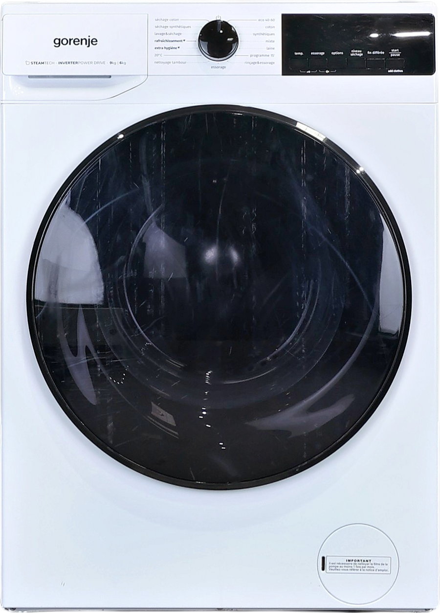 Lave-linge Sechant 9 kg Reconditionné GORENJE WD2A964ADS/FR