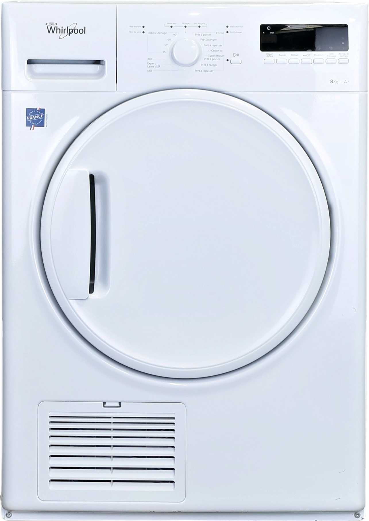 Seche-linge Pompe à Chaleur 8 kg Reconditionné WHIRLPOOL HDLX 80311