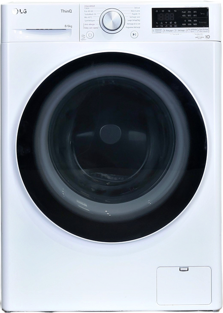 Lave-linge Sechant 8 kg Reconditionné LG F864V40WRS