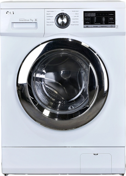 Lave-linge Hublot 7 kg Reconditionné LG F74G62WH