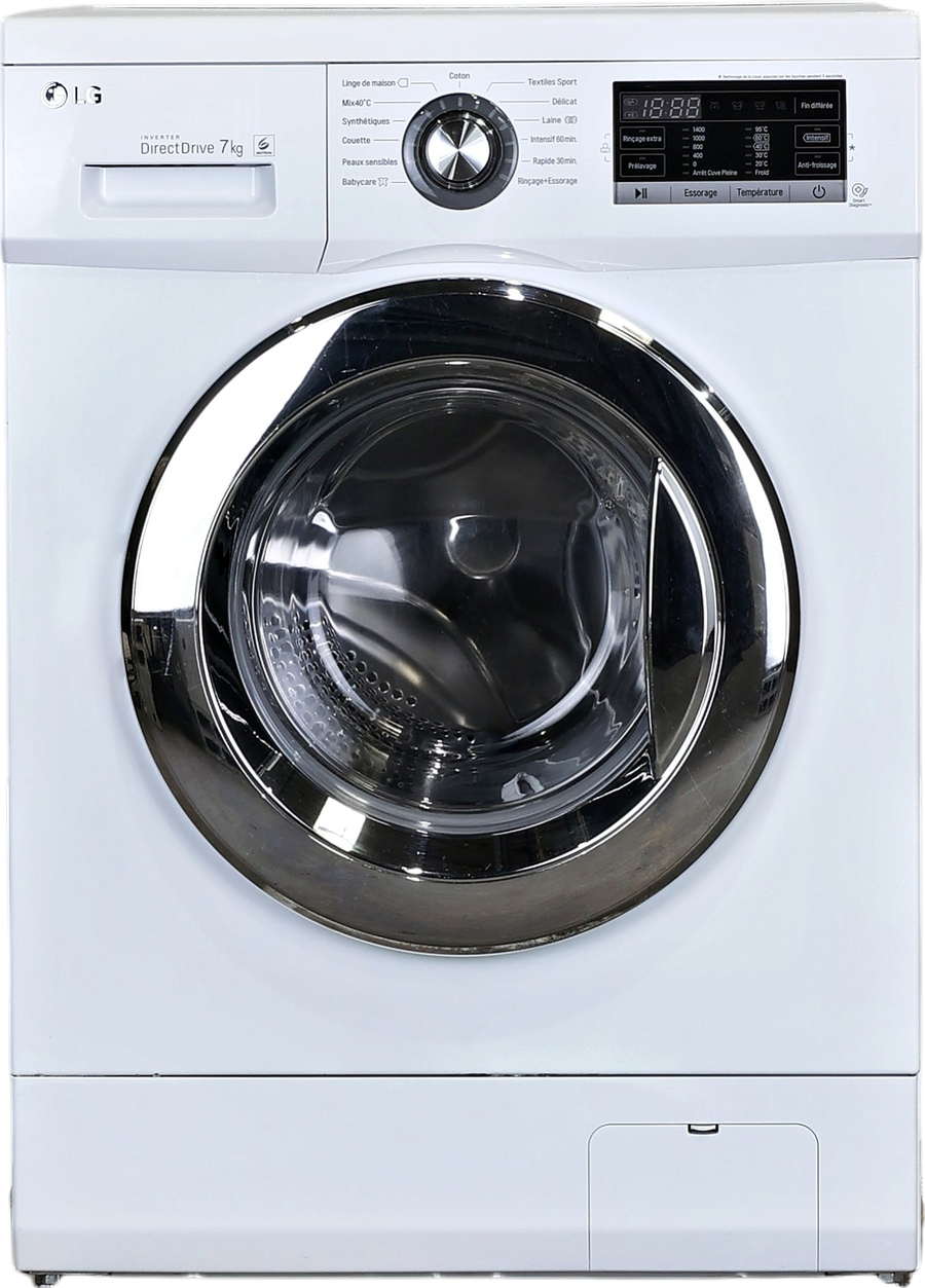 Lave-linge Hublot 7 kg Reconditionné LG F74G62WH