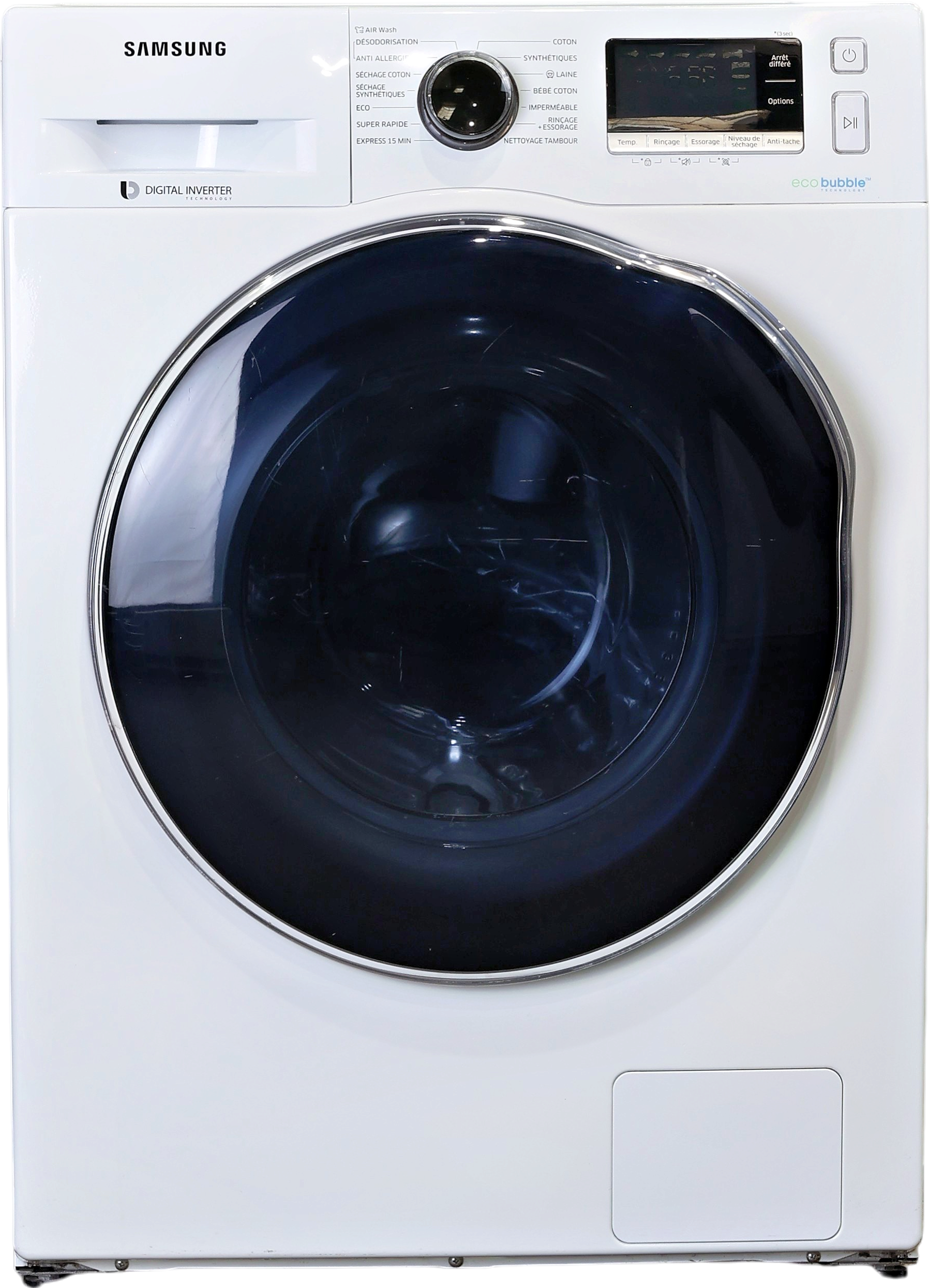 Lave-linge Sechant 8 kg Reconditionné SAMSUNG WD80J6A10AW