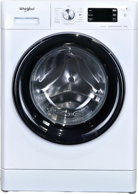 Lave-linge Hublot 9 kg Reconditionné WHIRLPOOL FFBP9469BVFR