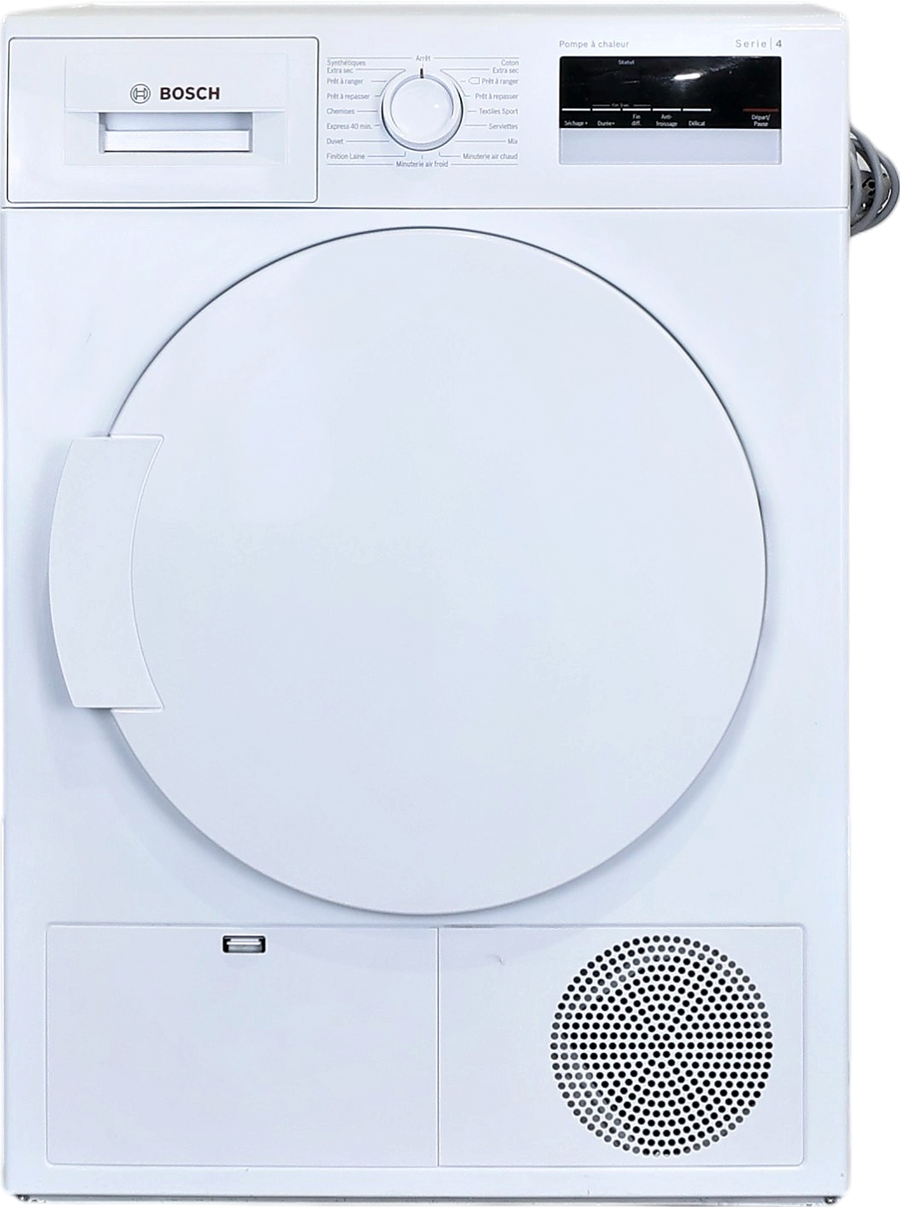 Seche-linge Pompe à Chaleur 8 kg Reconditionné BOSCH WTH83200FF