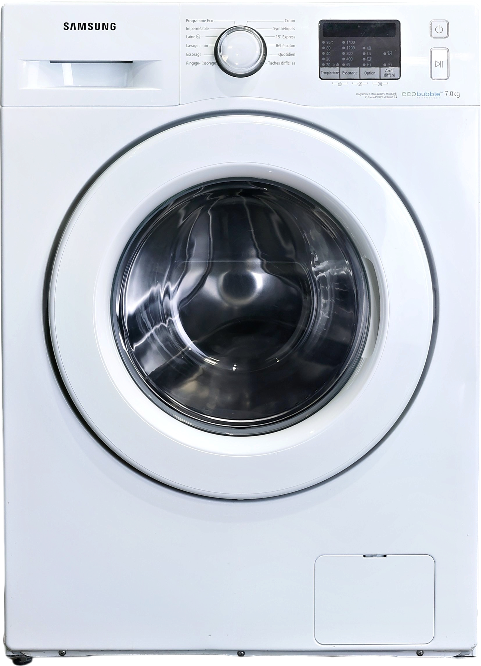 Lave-linge Hublot 7 kg Reconditionné SAMSUNG WF70F5E0W4W