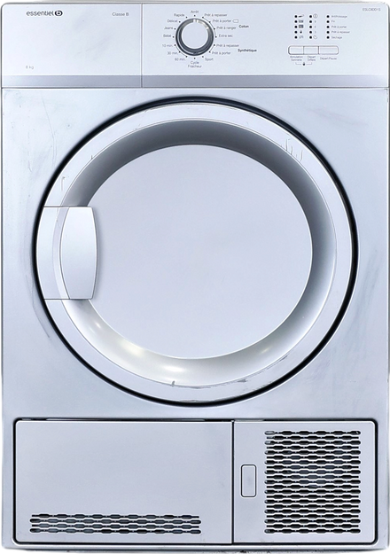 Seche-linge à Condensation 8 kg Reconditionné ESSENTIEL B ESLC8DD1S