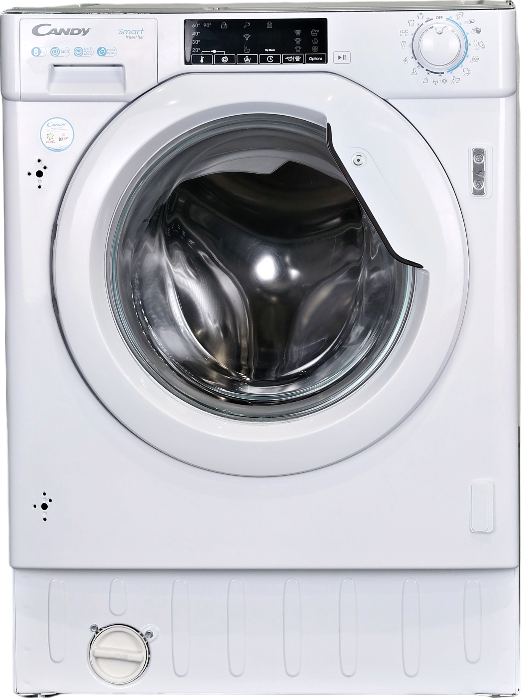 Lave-linge Hublot 8 kg Reconditionné CANDY CBW48TWME-S