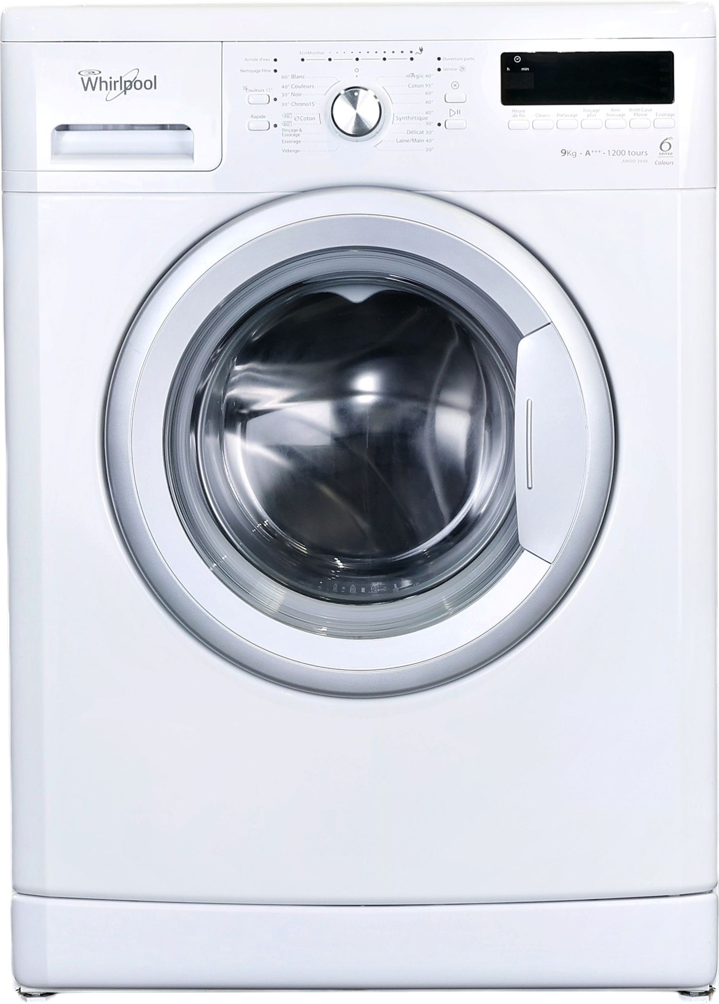 Lave-linge Hublot 9 kg Reconditionné WHIRLPOOL AWOD2930