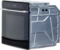 Four Chaleur Tournante 73 L Reconditionné WHIRLPOOL W7 OS4 4S1 P BL