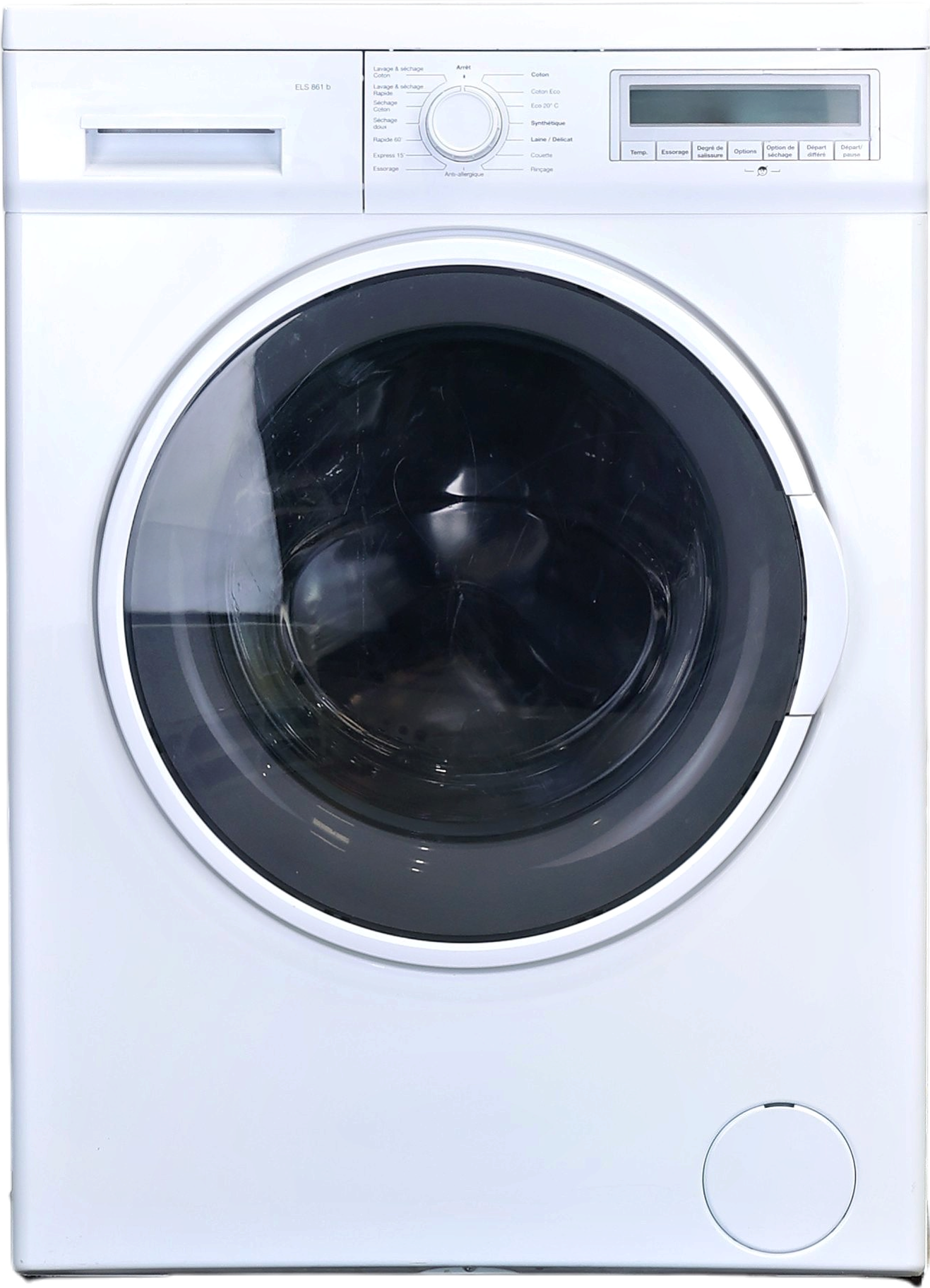 Lave-linge Sechant 8 kg Reconditionné ESSENTIEL B ELS-861b