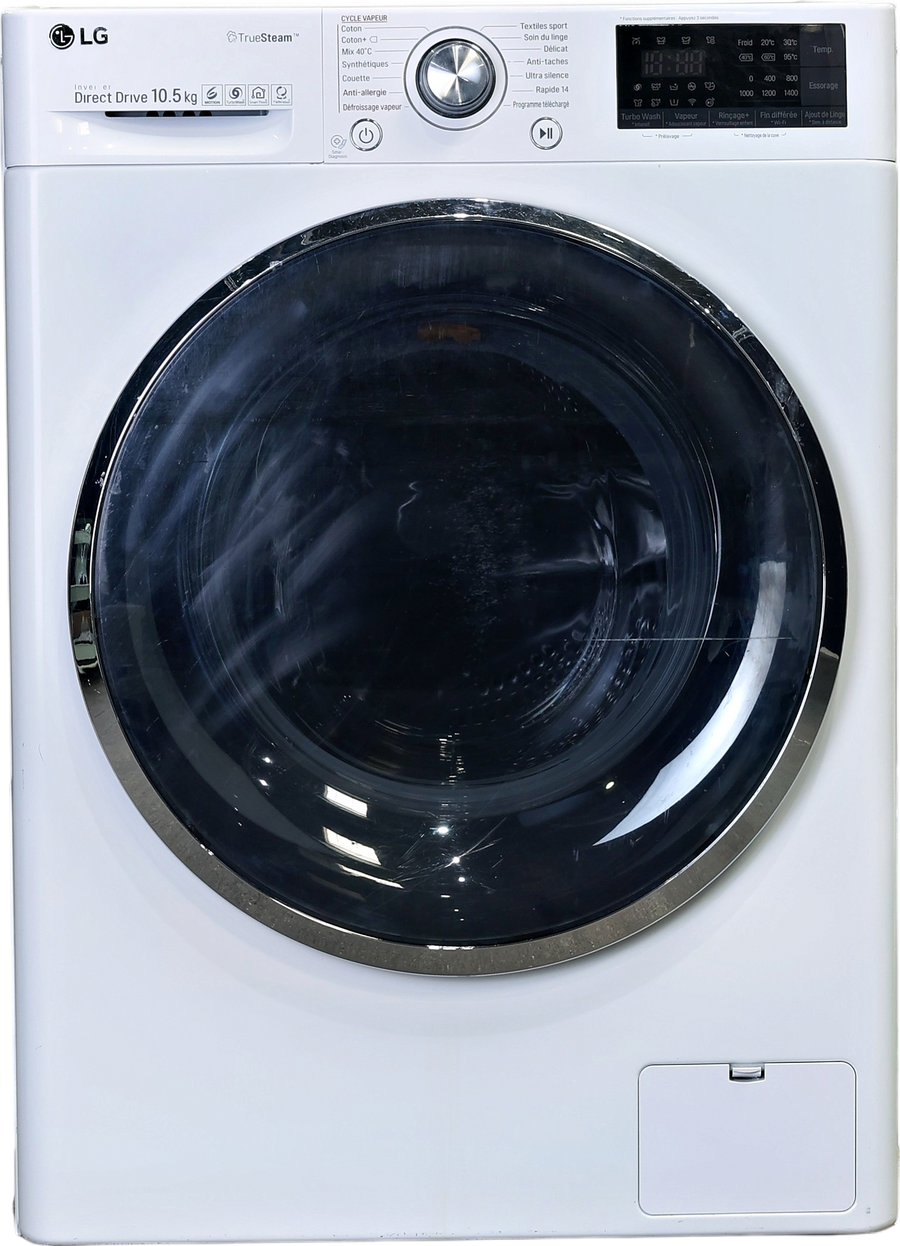 Lave-linge Hublot 10.5 kg Reconditionné LG F14J82WHST