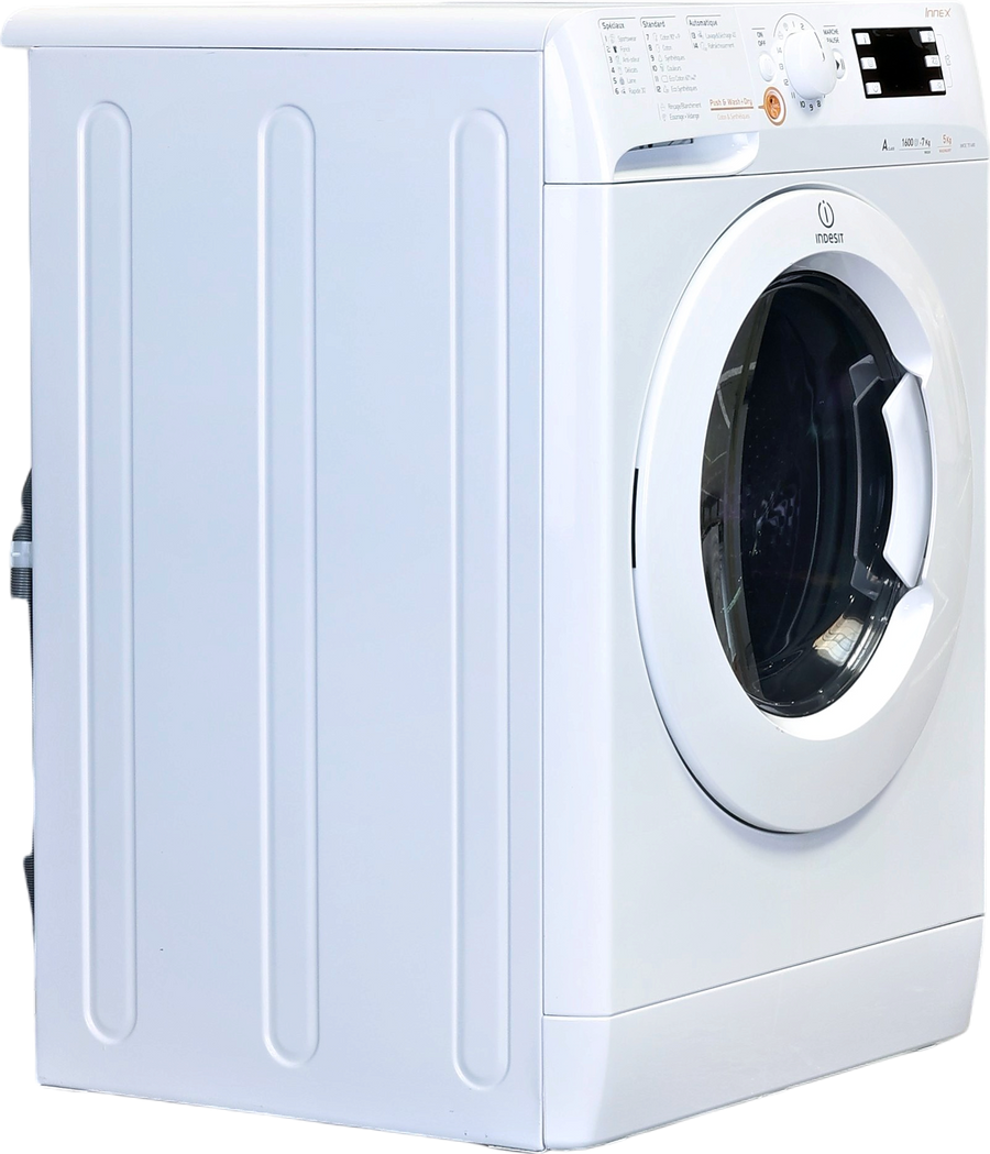 Lave-linge Sechant 7 kg Reconditionné INDESIT XWDE751680XWFR