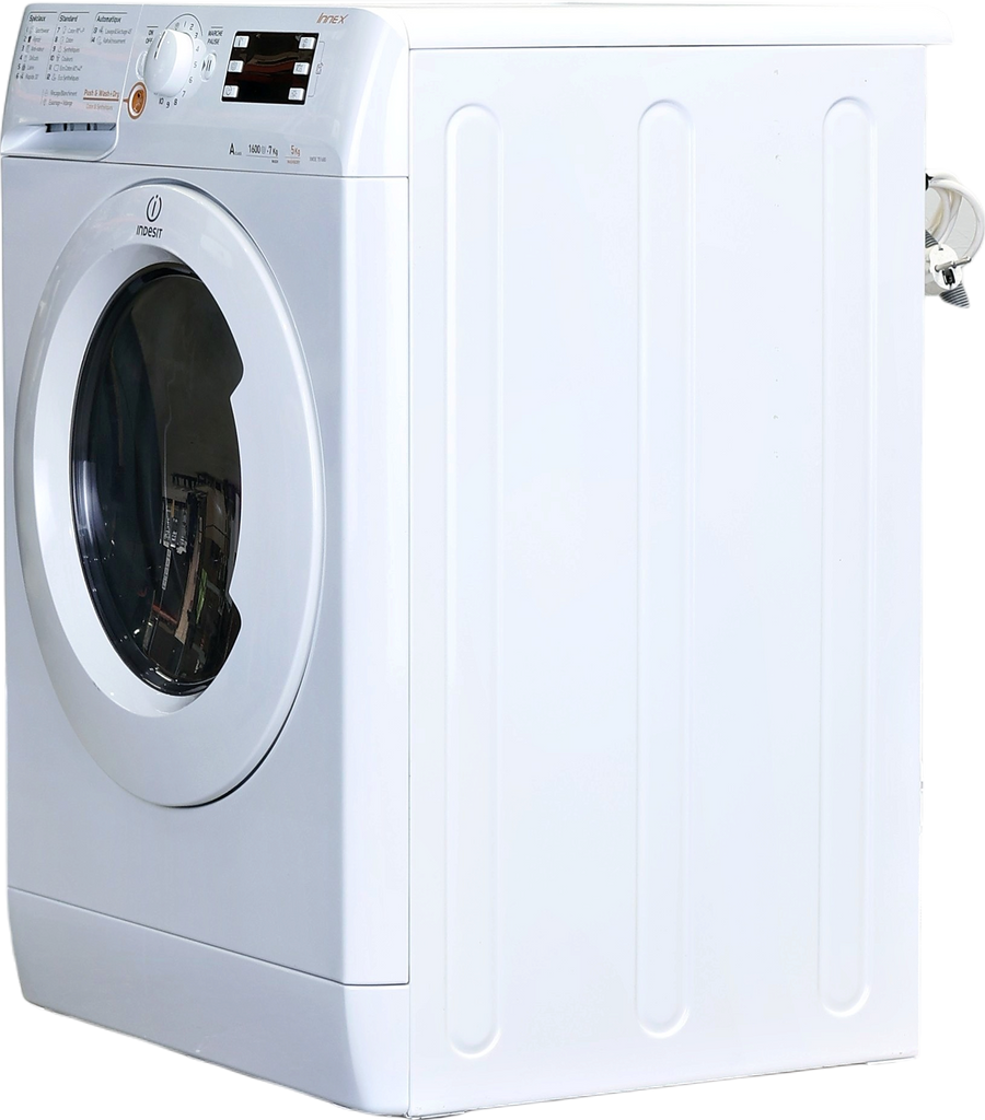 Lave-linge Sechant 7 kg Reconditionné INDESIT XWDE751680XWFR