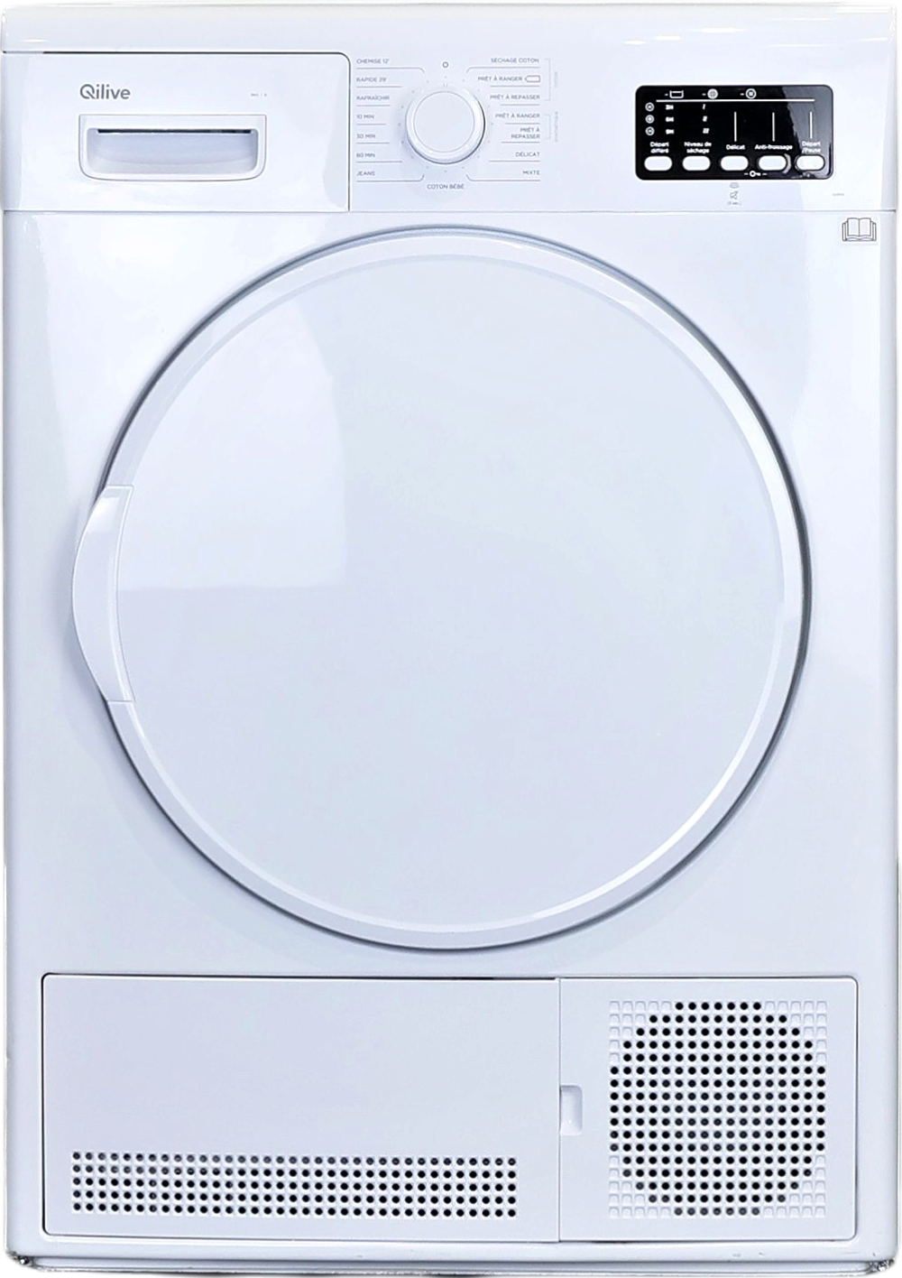 Seche-linge à Condensation 8 kg Reconditionné QILIVE Q.6929