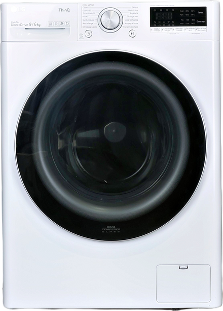 Lave-linge Sechant 9 kg Reconditionné LG F964V71WRHT