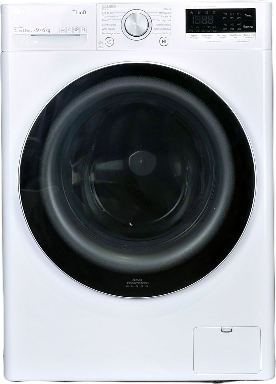 Lave-linge Sechant 9 kg Reconditionné LG F964V71WRHT