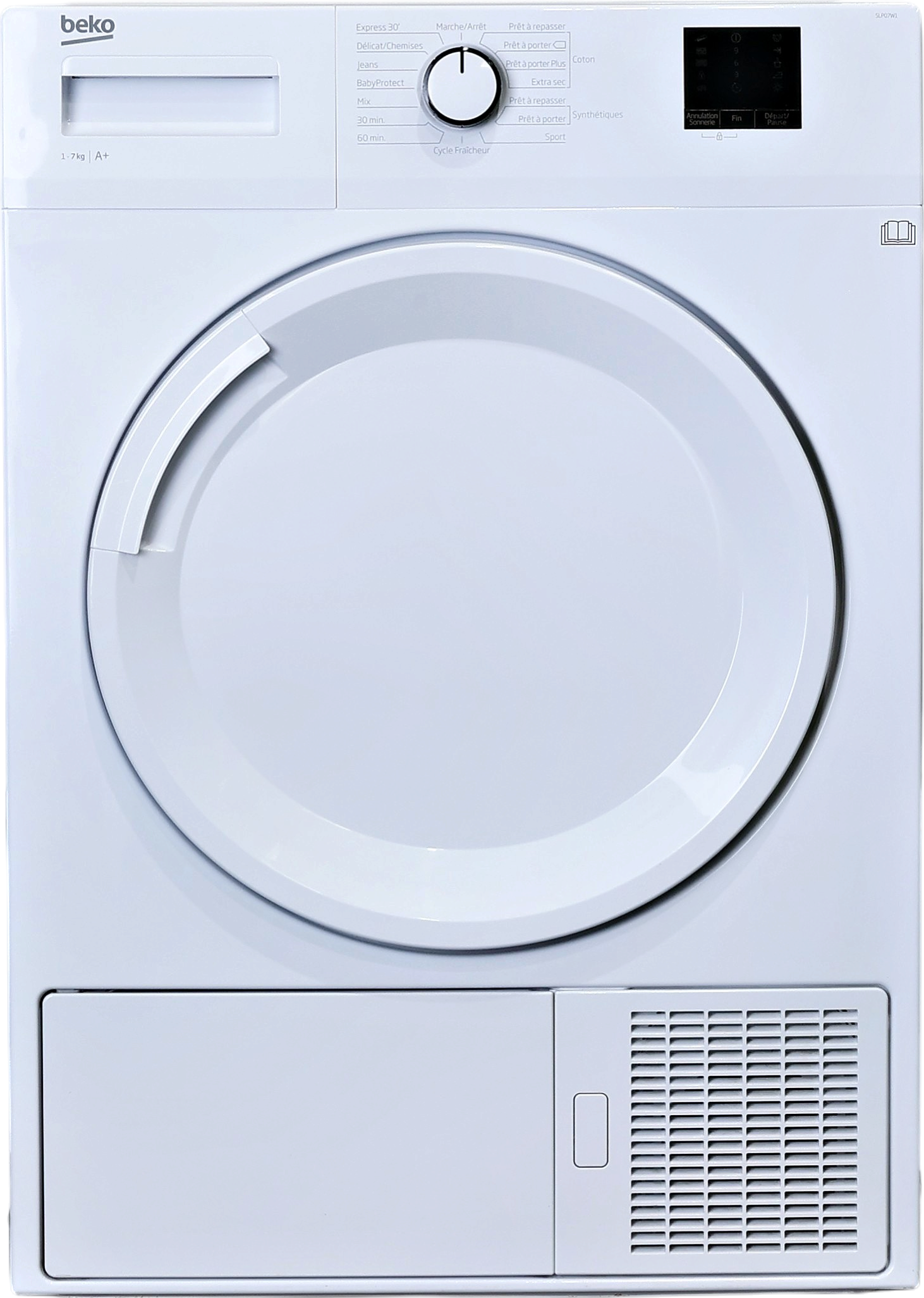 Seche-linge Pompe à Chaleur 7 kg Reconditionné BEKO SLP07W1