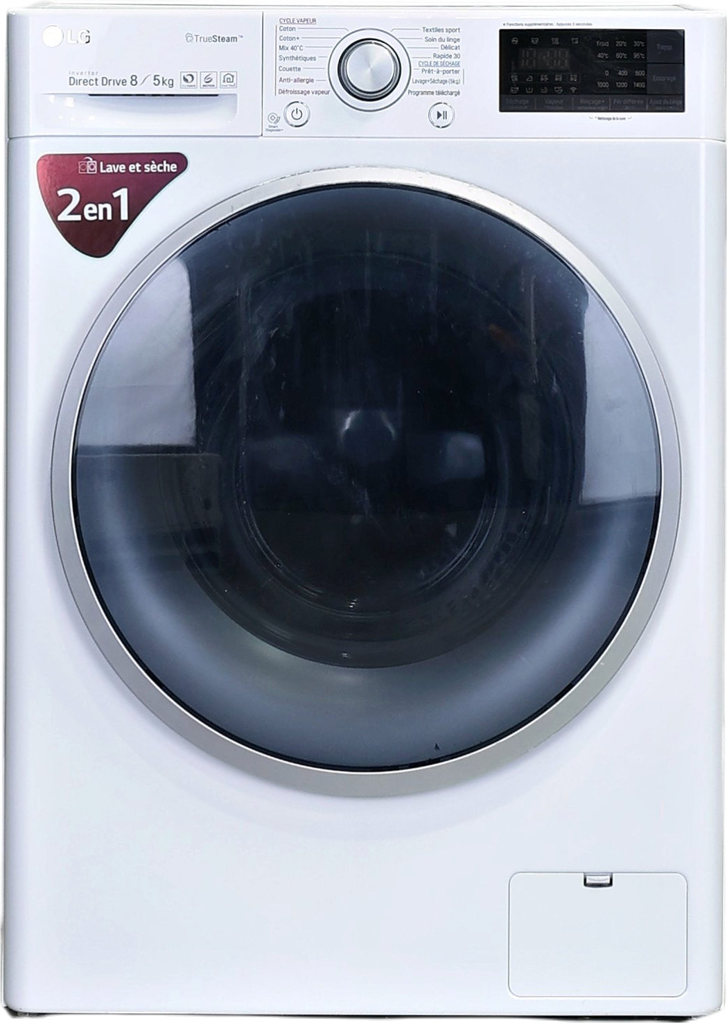 Lave-linge Sechant 8 kg Reconditionné LG F854J71WRH